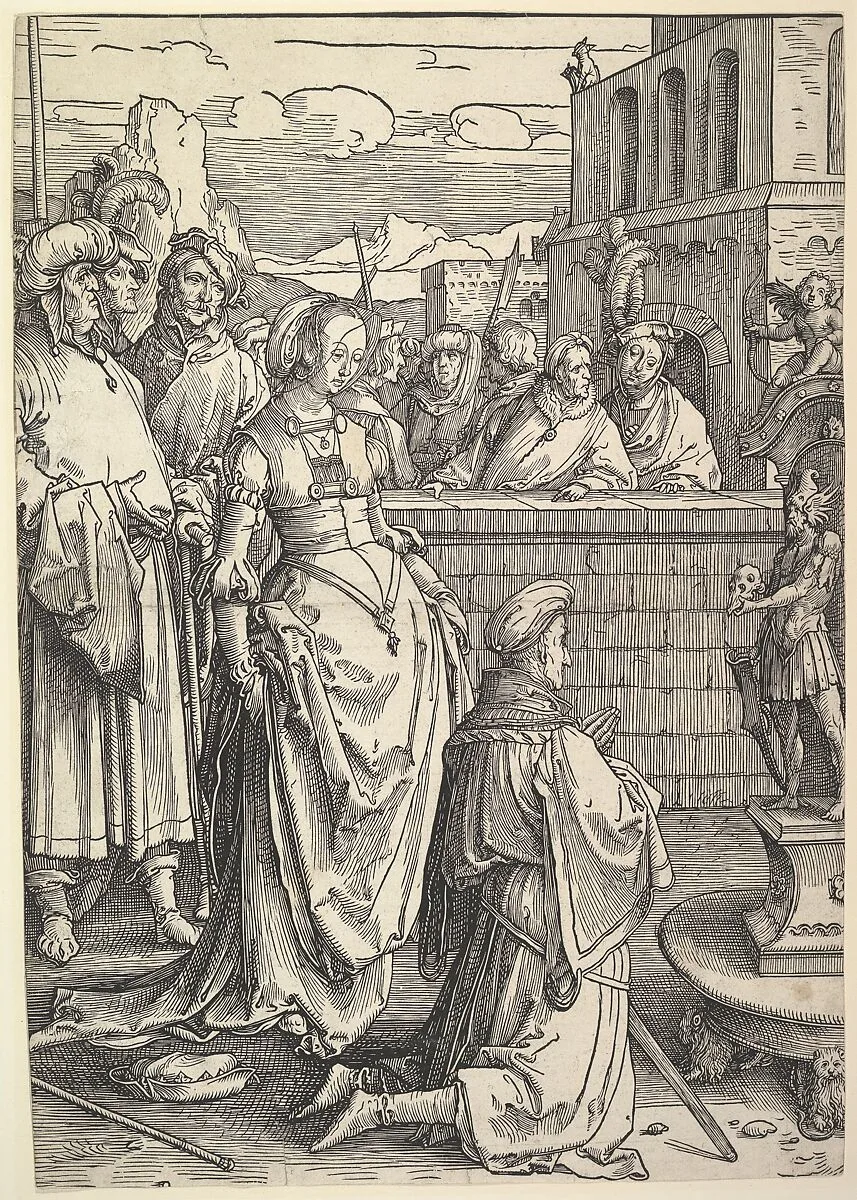 Solomon Worshiping an Idol — Lucas van Leyden