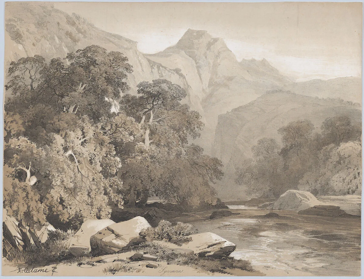 Landscape — Alexandre Calame