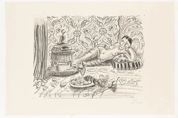 Odalisque, brasero et coupe de fruits — Henri Matisse