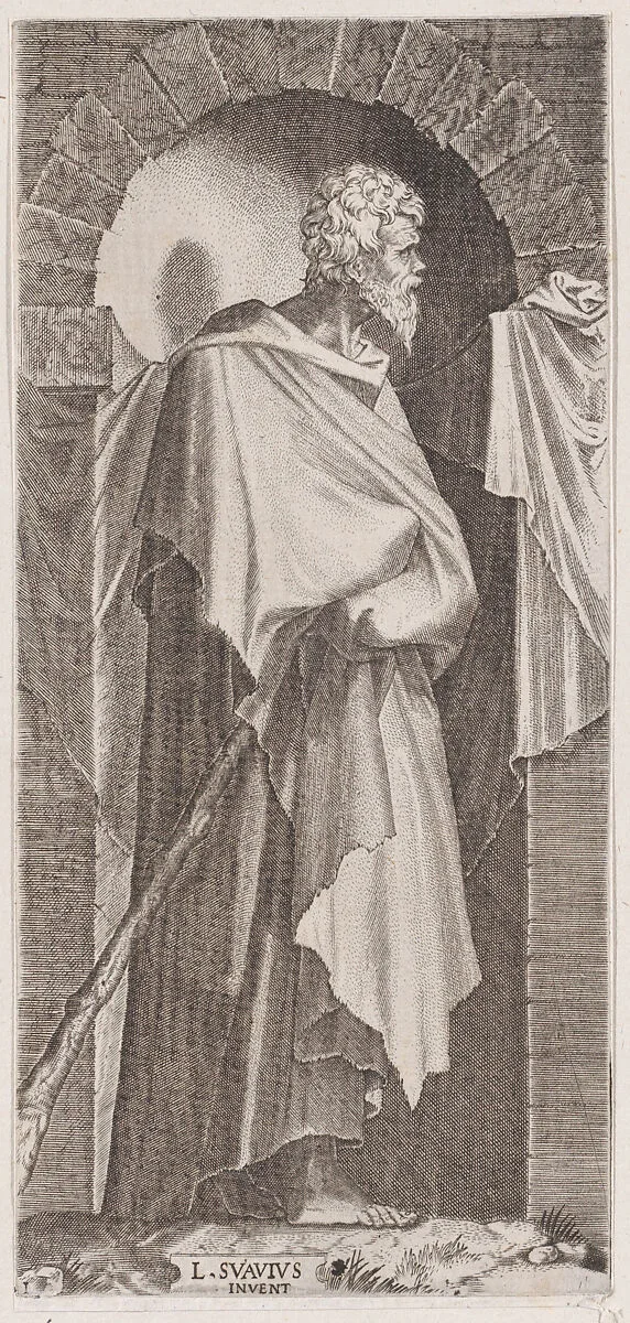 St. James Minor, from Christ, the Twelve Apostles and St. Paul — Lambert Suavius