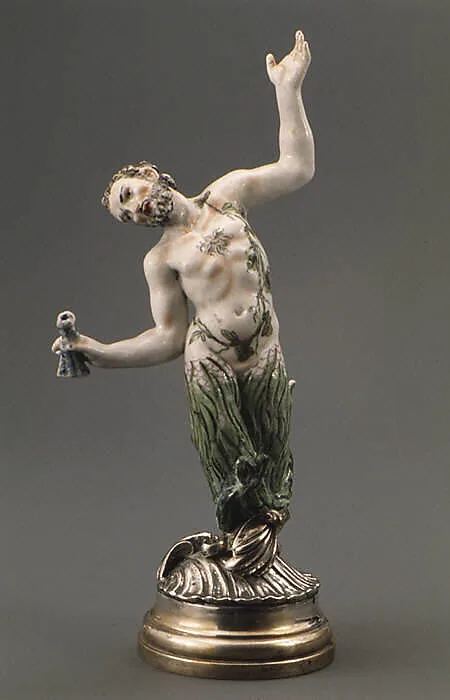 Merman (one of six) — Doccia Porcelain Manufactory