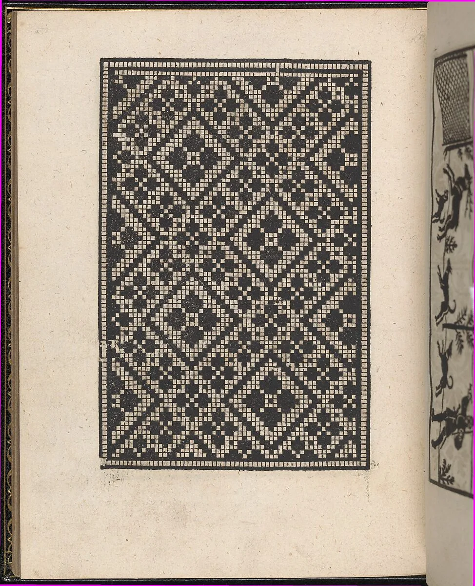 Page from Ein new kunstlich Modelbuch...(Page 42v) — Peter Quentel