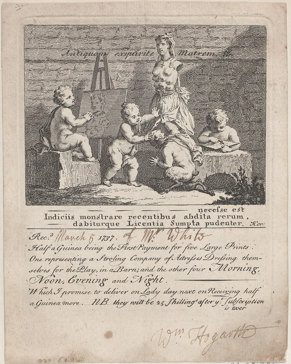 Boys Peeping at Nature — William Hogarth