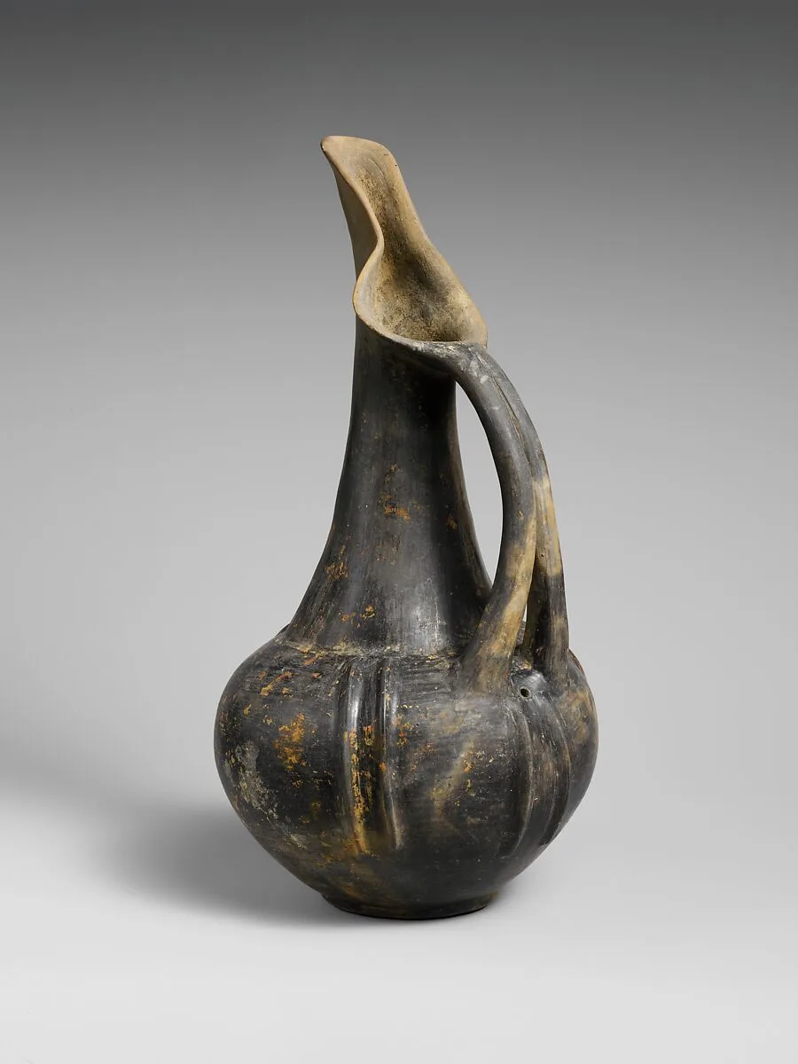 Terracotta beak-spouted jug — Unknown