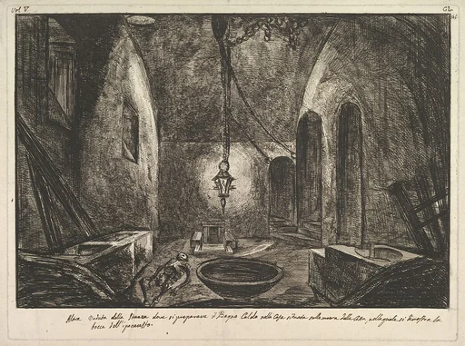 View of Pompeii (Altra veduta della Stanza dove si preparava il Bogno Caldo . . . )