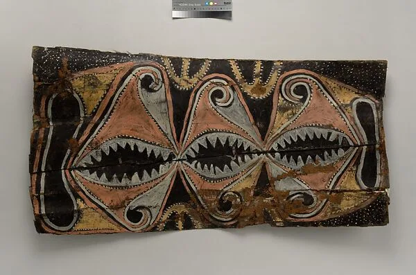 Painting from a Ceremonial House Ceiling — Mundik, Kalaba|Artists of Mariwai Village