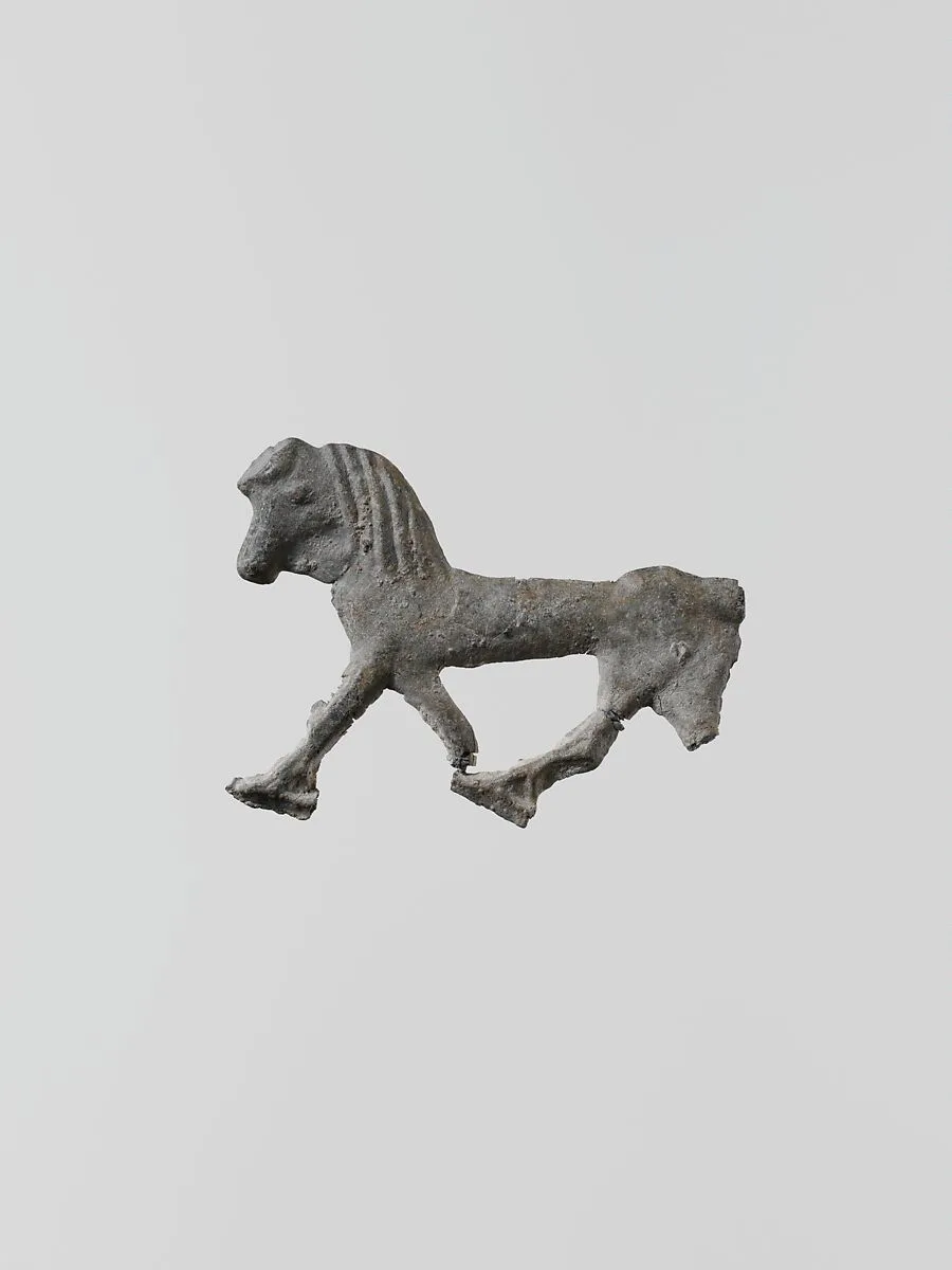Lead figure of a horse — Unknown