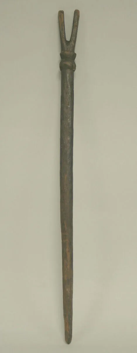 Forked Wooden Staff — Unknown