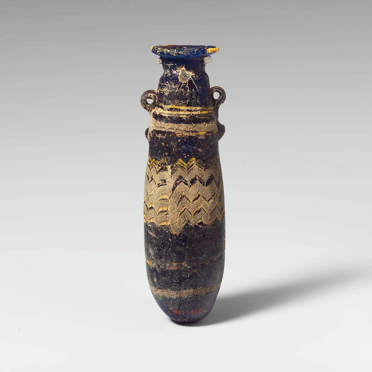 Glass alabastron (perfume bottle) — Unknown