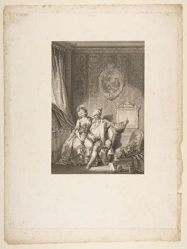 Le Calendrier des Vieillards, from "Contes et nouvelles en vers par Jean de La Fontaine.  A Paris, de l'imprimerie de  P. Didot, l'an III de la République, 1795"