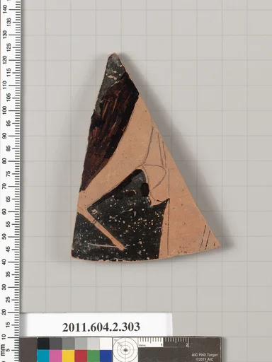 Terracotta fragment of a column-krater (bowl for mixing wine and water)