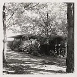 The Boathouse at Northome, the summer residence of Mr. and Mrs. Francis W. Little, in Wayzata, Minnesota, designed in the style of Frank Lloyd Wright — Wayne D. Peterson|Frank Lloyd Wright