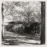 The Boathouse at Northome, the summer residence of Mr. and Mrs. Francis W. Little, in Wayzata, Minnesota, designed in the style of Frank Lloyd Wright