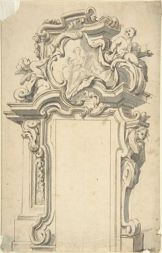 Two alternate Designs for a frame of door