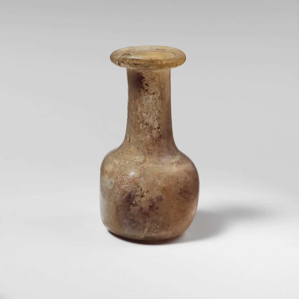 Glass perfume bottle — Unknown
