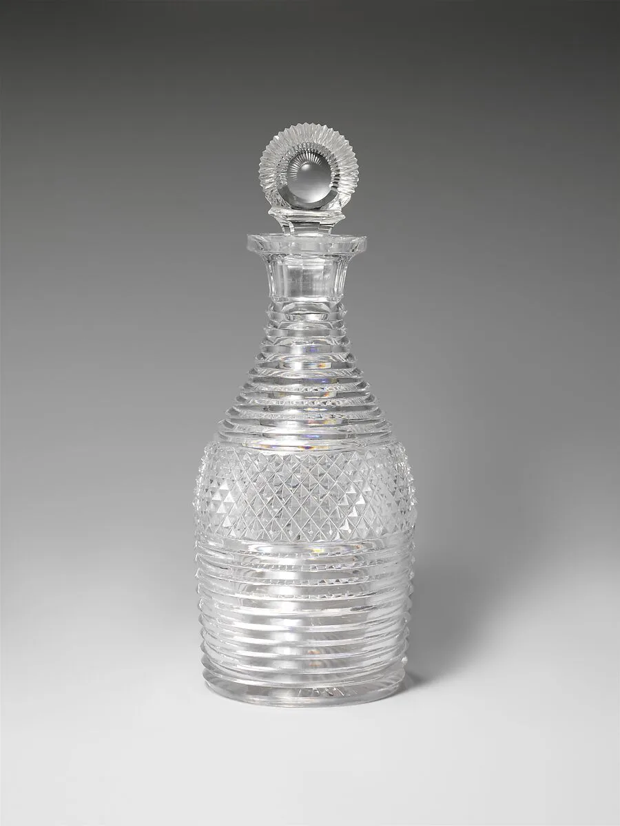 Decanter with stopper — Pellatt & Green