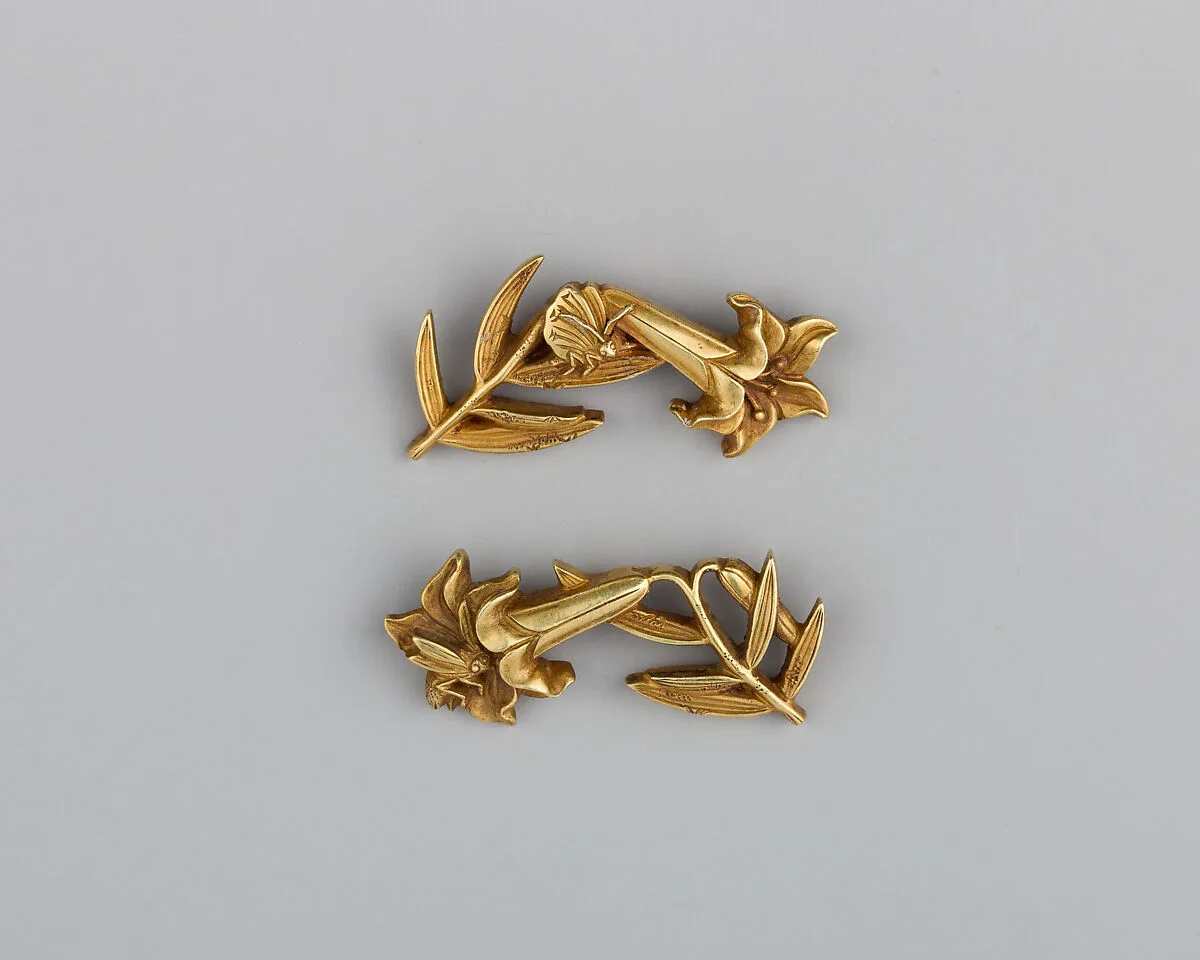Pair of Sword-Grip Ornaments (Menuki) — Unknown