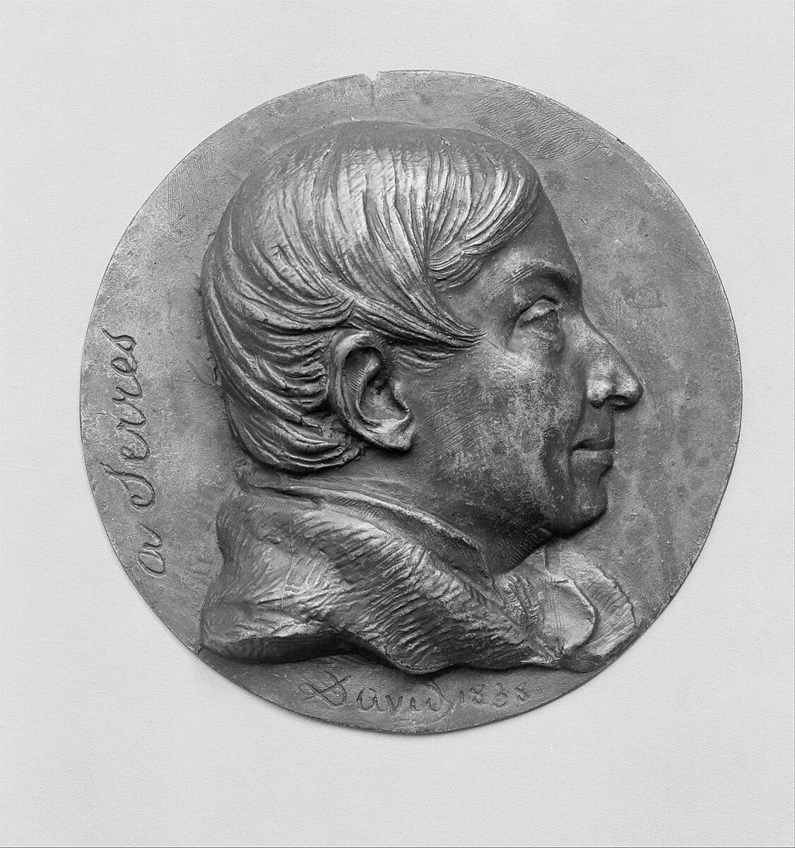 Antoine Etienne Renaud Augustin Serres (1786–1866), French physician and anthropologist — Pierre Jean David d'Angers