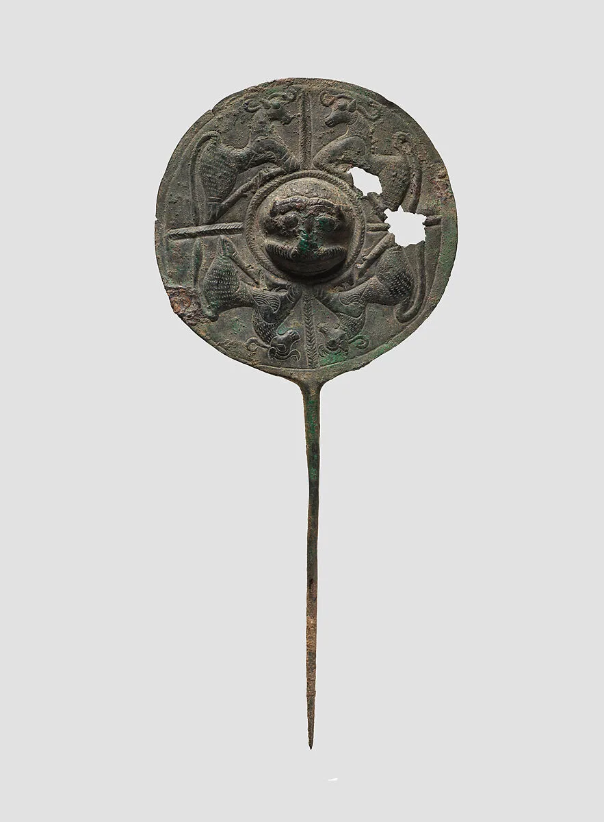 Disc-headed pin — Unknown