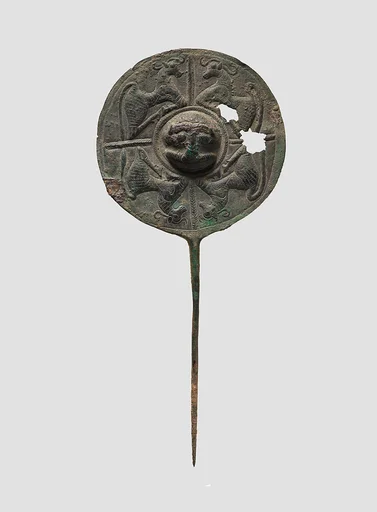 Disc-headed pin