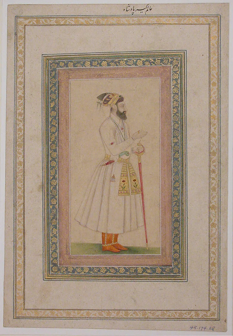 Portrait of the Emperor Aurangzeb — Unknown