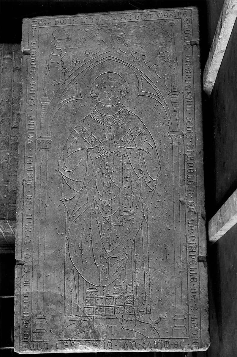 Tombstone of Thomas de Germegni — Unknown