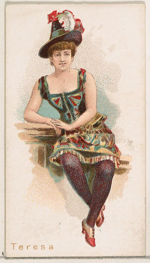 Teresa, from the Ballet Queens series (N182) issued by Wm. S. Kimball & Co. — William S. Kimball & Company