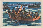 Washington Crosses the Delaware from Frontiers of Freedom Educational Pictures (W608-2) — Unknown
