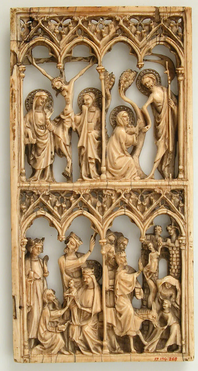 Panel from a Diptych — Unknown