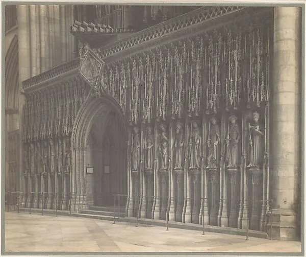 Organ Screen, York Minster — Frederick H. Evans