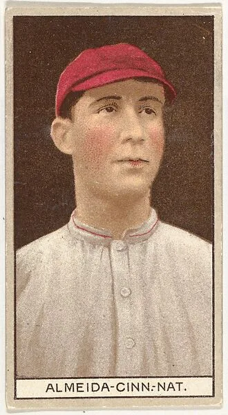 Rafael Almeida, Cincinnati, National League, from the Brown Background series (T207) for the American Tobacco Company — American Tobacco Company