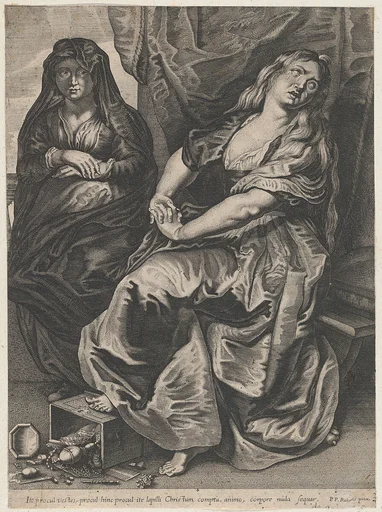 St. Mary Magdalen Trampling Her Valuables