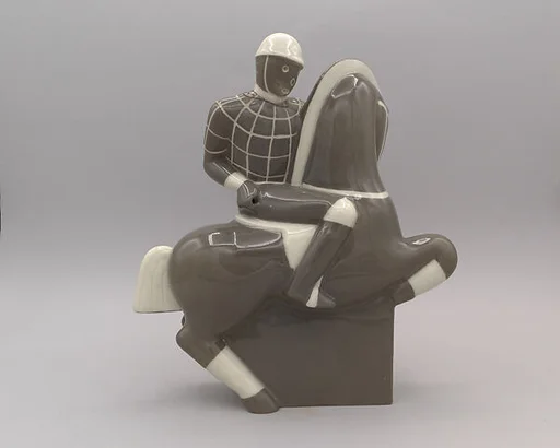 Polo player & mallet