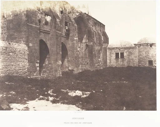 Jérusalem, Palais de rois de Jérusalem, Vue générale