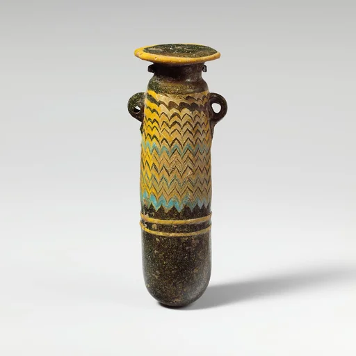 Glass alabastron (perfume bottle)