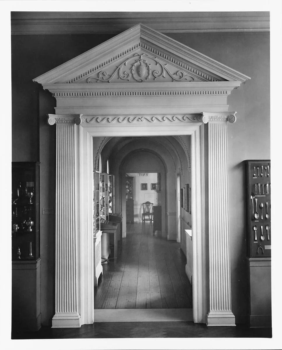Exterior Doorway from One West Broad Street, Savannah, Georgia — Unknown