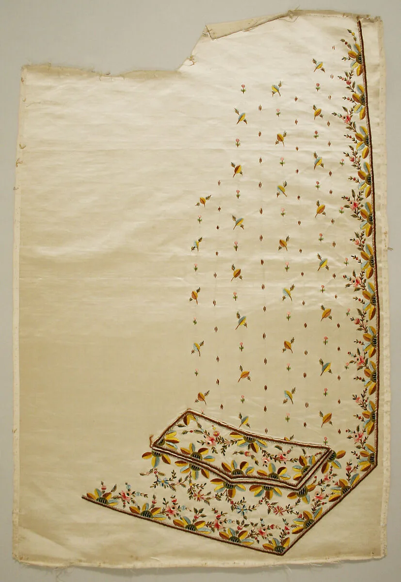 Waistcoat panels — Unknown