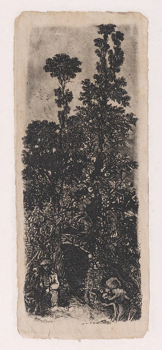 L'Ermite Sous Les Arbres (The Hermit Under The Trees) — Rodolphe Bresdin