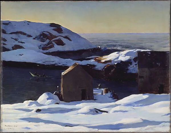 Winter, Monhegan Island — Rockwell Kent