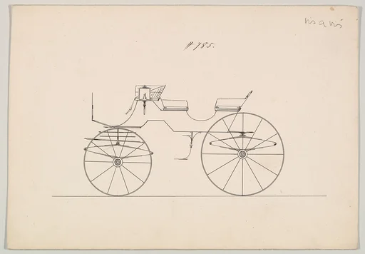 Design for Vis-à-vis, no. 785