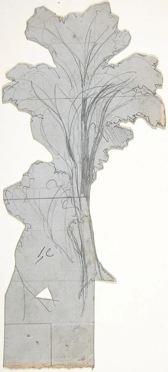 Design for a Stage Set at the Opéra, Paris — Eugène Cicéri