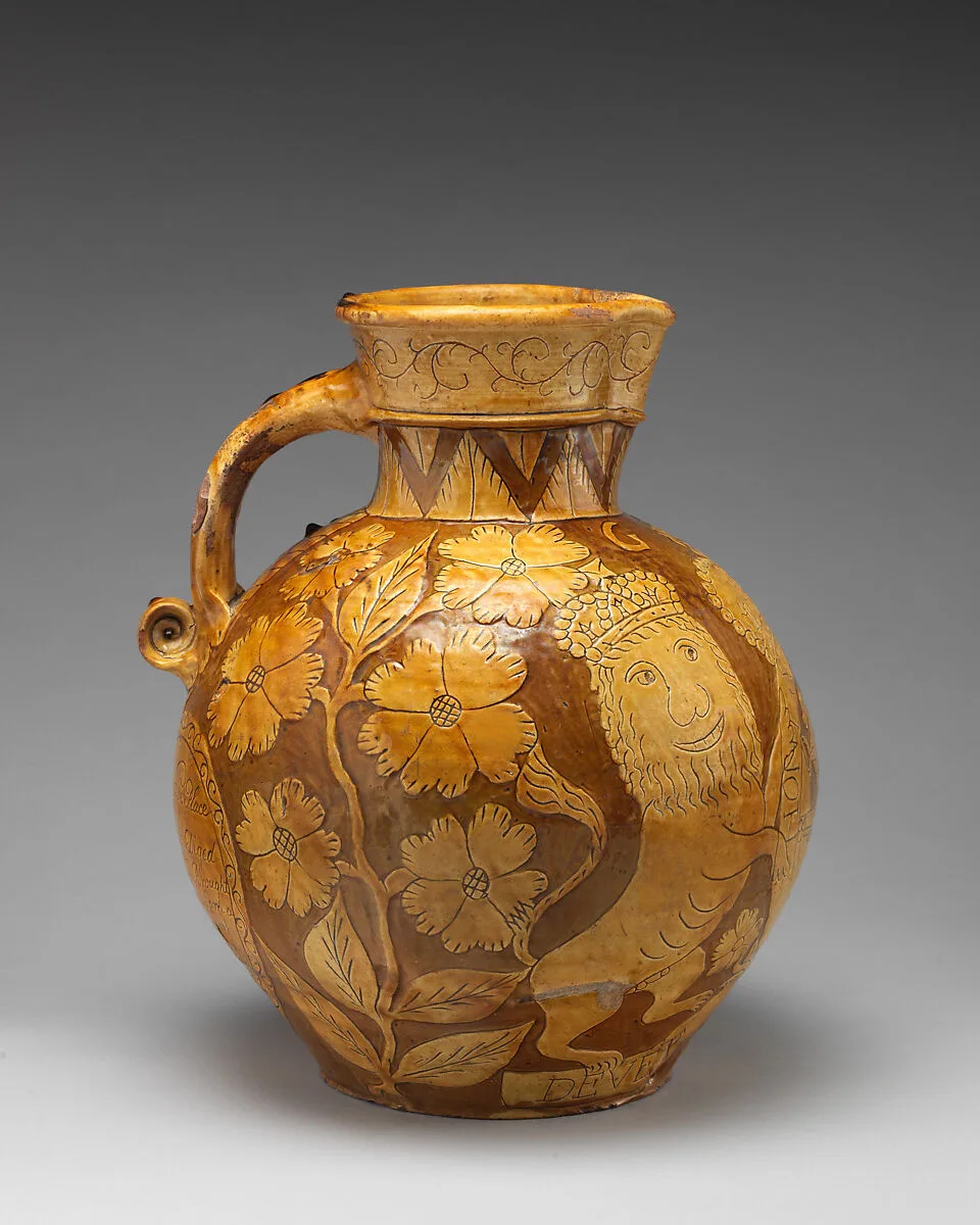 Harvest jug — Robert Burnal of Cutcombe