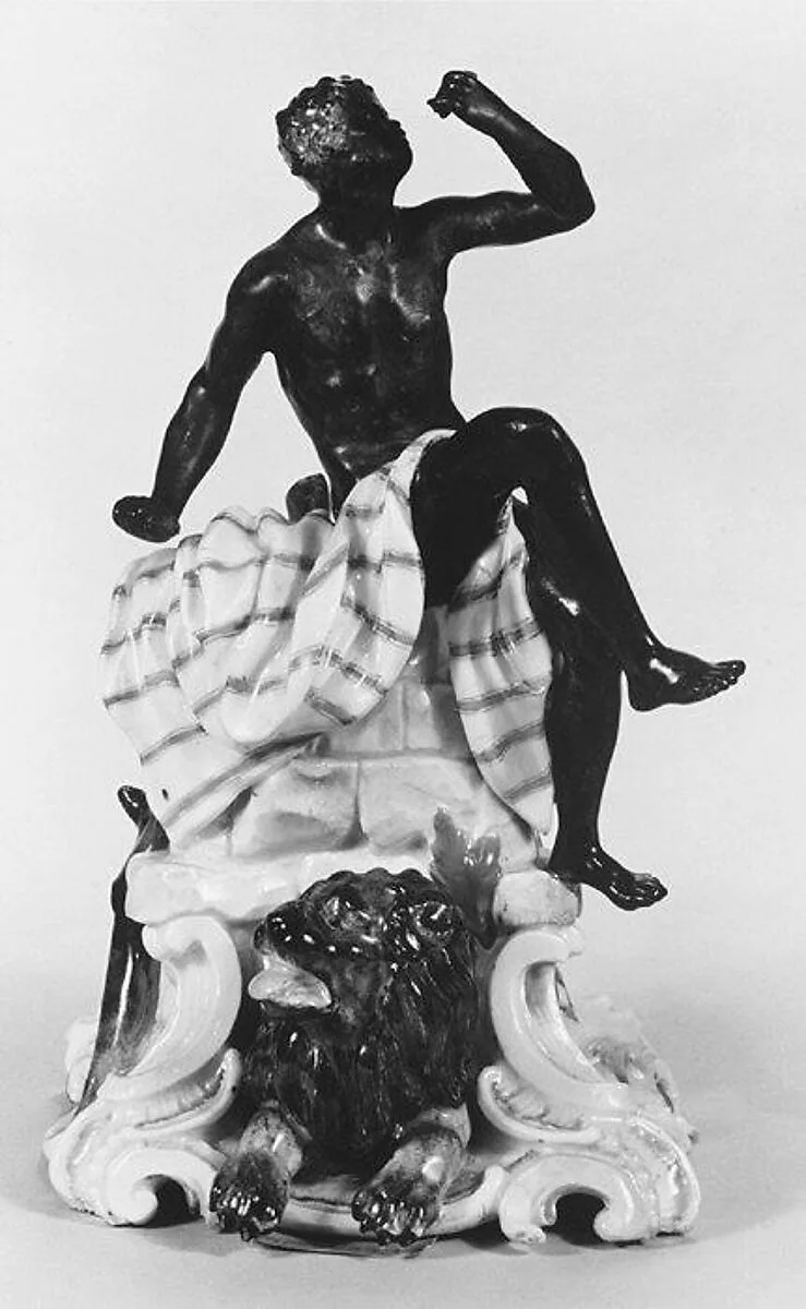 Africa (part of a set) — Nymphenburg Porcelain Manufactory|Dominikus Auliczek