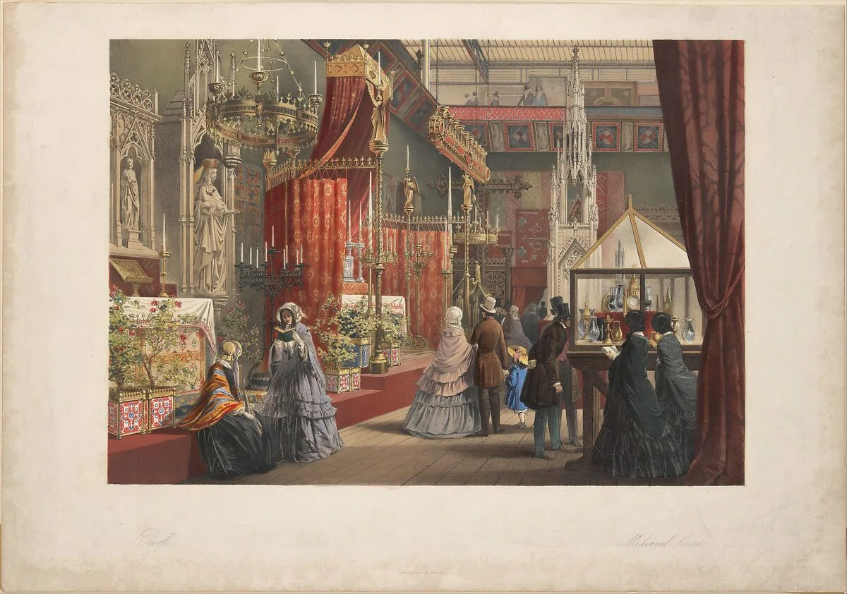 Mediaeval Court: The Great Exhibition of 1851 — Joseph Nash|Dickinson Brothers