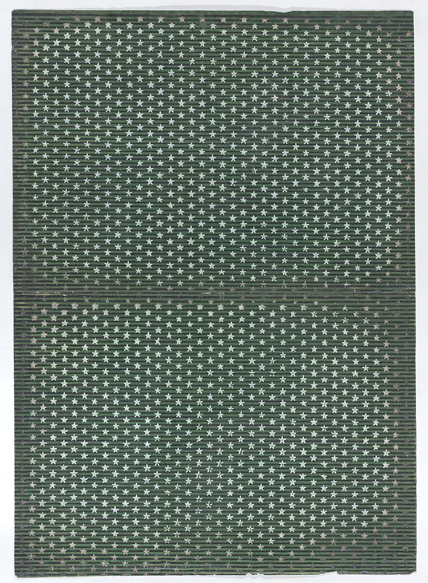 Book cover with overall pattern of stars and stripes — Anonymous