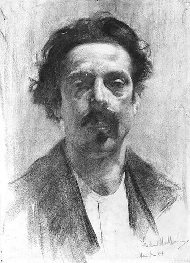 Study of Head of Man