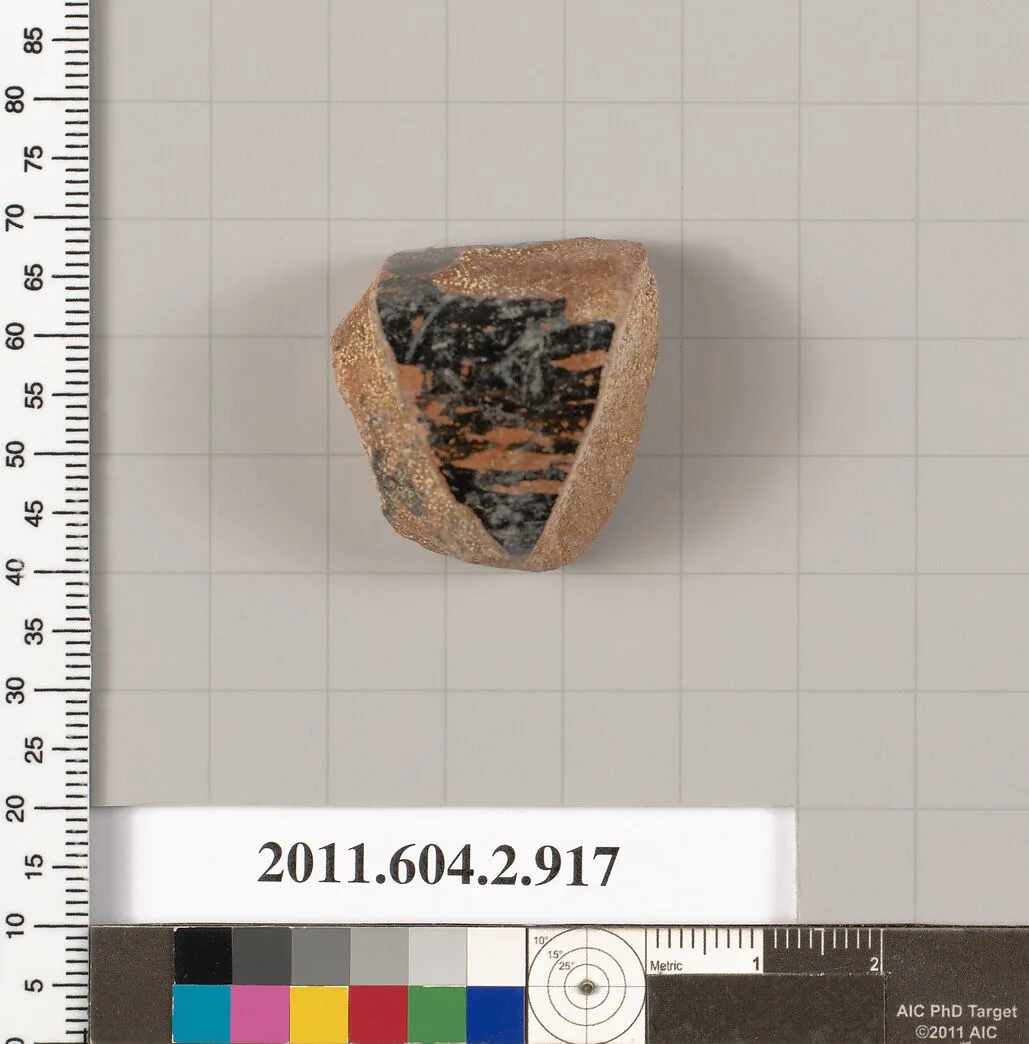 Terracotta fragment of a bell-krater (bowl for mixing wine and water)? — Unknown