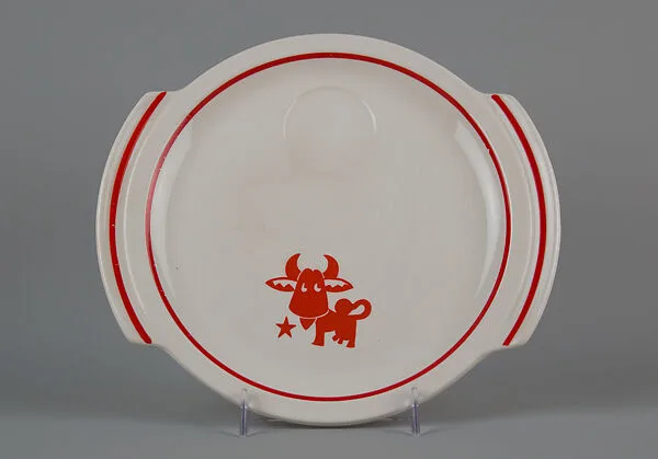 "Animal Kingdom" cake plate — American Limoges China Company|Viktor Schreckengost