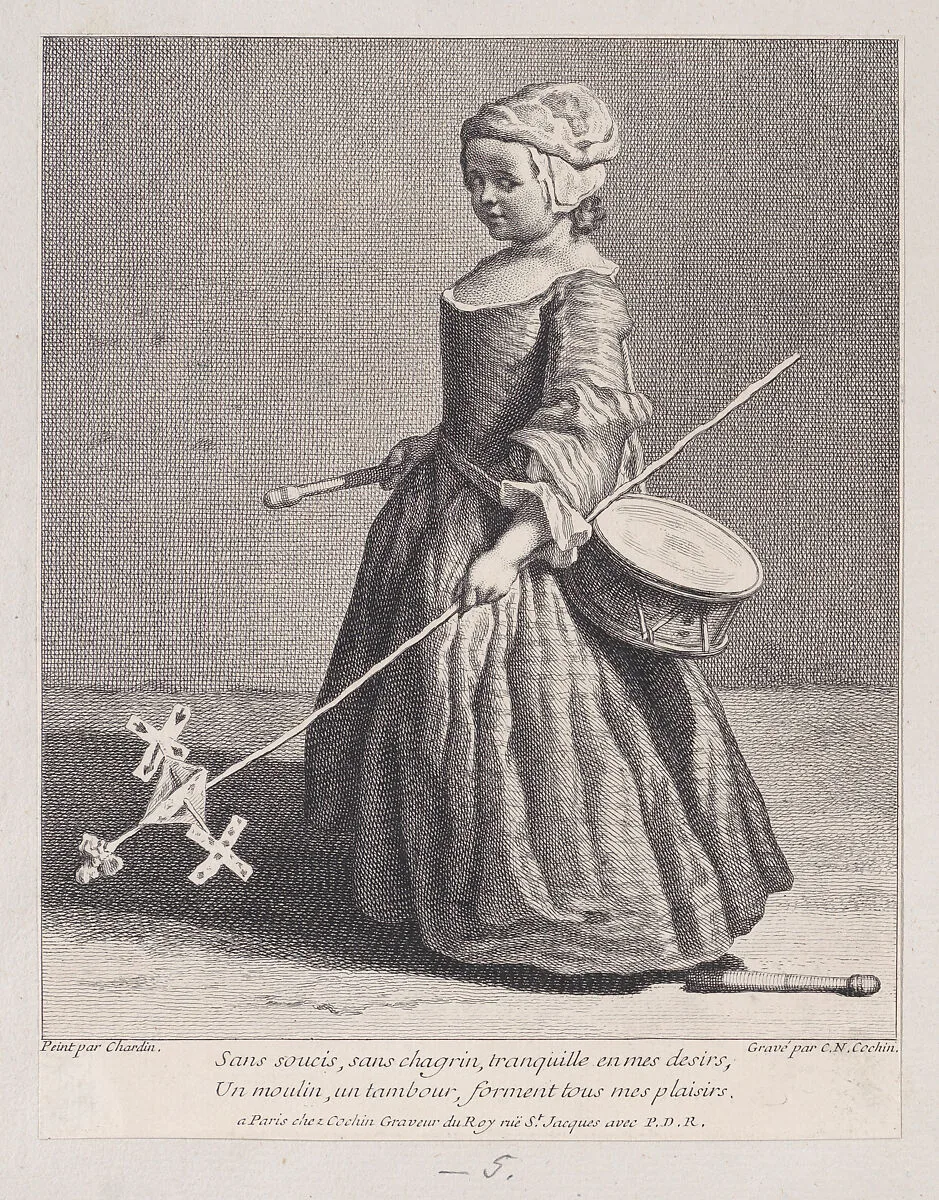 The Young Soldier — Charles Nicolas Cochin I|Jean Siméon Chardin