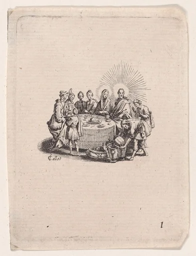 Les Noces de Cana (The Wedding at Cana), from Les Quatre Banquets (The Four Feasts)